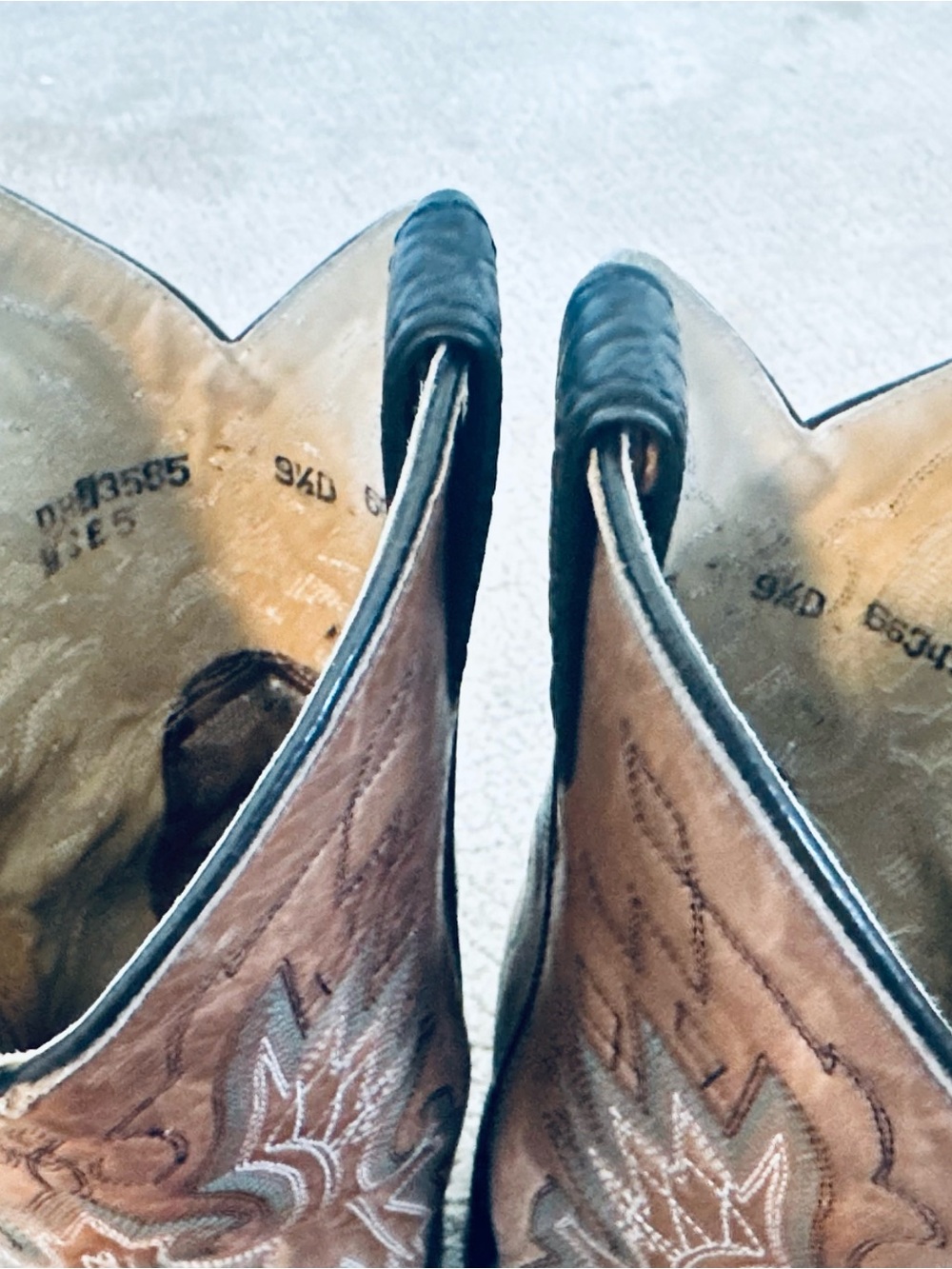 Double-H Men’s Western Cowboy Boots Size 9.5 D - Picture 4 of 4